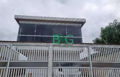 Casa com 2 dormitórios à venda, 43 m² por r$ 169.608,35 - parque são vicente - são vicente/sp