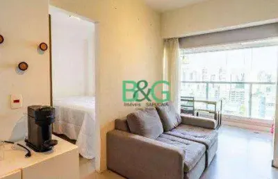 Apartamento com 1 dormitório à venda, 33 m² por r$ 617.000,00 - campo belo - são paulo/sp