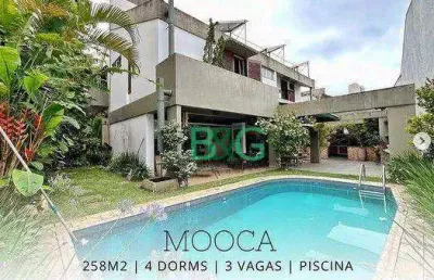 Sobrado com 4 dormitórios à venda, 258 m² por r$ 2.900.000,00 - parque da mooca - são paulo/sp