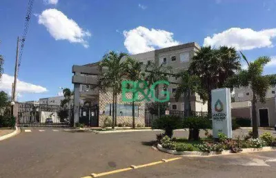 Apartamento com 2 dormitórios à venda, 39 m² por r$ 111.816,50 - conjunto habitacional narciso gomes - araras/sp