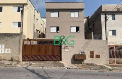 Apartamento com 1 dormitório à venda, 57 m² por r$ 123.904,77 - vila rossi - francisco morato/sp