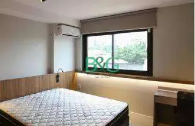 Studio com 1 dormitório à venda, 25 m² por r$ 494.000,00 - indianópolis - são paulo/sp