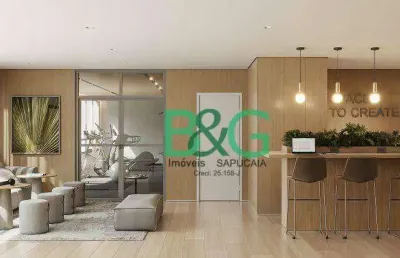 Apartamento com 1 dormitório à venda, 31 m² por r$ 400.986,30 - tatuapé - são paulo/sp