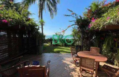 Casa com 5 dormitórios à venda, 458 m² por r$ 6.500.000,00 - balneário praia do pernambuco - guarujá/sp