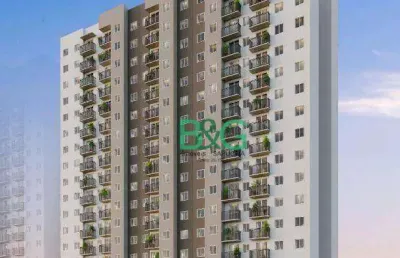 Apartamento com 2 dormitórios à venda, 42 m² por r$ 383.262,70 - mansões santo antônio - campinas/sp