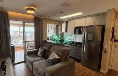Apartamento com 1 dormitório à venda, 44 m² por r$ 489.000,00 - belenzinho - são paulo/sp