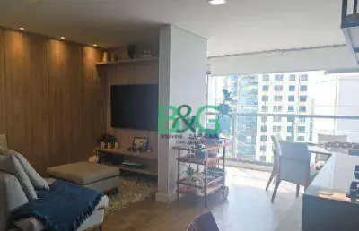 Apartamento com 1 dormitório à venda, 69 m² por r$ 1.199.000 - vila romana - são paulo/sp