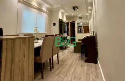Apartamento à venda, 56 m² por r$ 338.776,00 - jardim santo antônio - santo andré/sp