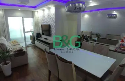 Apartamento com 3 dormitórios à venda, 81 m² por r$ 560.000 - jardim las vegas - guarulhos/sp