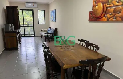Apartamento com 3 dormitórios à venda, 110 m² por r$ 650.000,00 - enseada - guarujá/sp