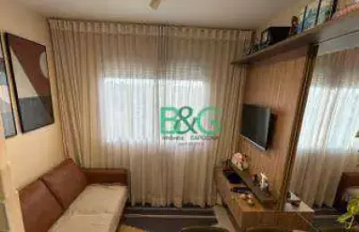 Apartamento com 2 dormitórios à venda, 32 m² por r$ 268.000 - sacomã - são paulo/sp