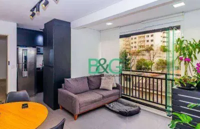 Apartamento com 2 dormitórios à venda, 49 m² por r$ 609.000,00 - bosque da saúde - são paulo/sp