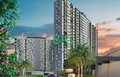 Apartamento com 2 dormitórios à venda, 38 m² por r$ 327.689,31 - ponte grande - guarulhos/sp