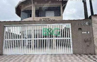 Casa com 2 dormitórios à venda, 55 m² por r$ 159.199,17 - jardim melvi - praia grande/sp