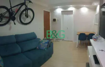 Apartamento com 1 dormitório à venda, 44 m² por r$ 199.000 - jardim são luis - guarulhos/sp