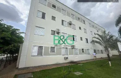 Apartamento à venda, 44 m² por r$ 89.575,84 - umuarama - araçatuba/sp