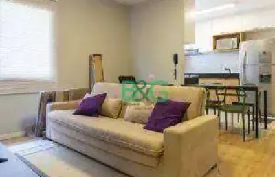 Apartamento com 1 dormitório à venda, 48 m² por r$ 649.000 - consolação - são paulo/sp