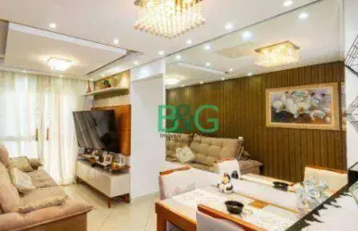 Apartamento com 3 dormitórios à venda, 60 m² por r$ 399.000 - parque são lourenço - são paulo/sp