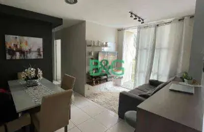Apartamento com 2 dormitórios à venda, 51 m² por r$ 369.000 - parque são lucas - são paulo/sp
