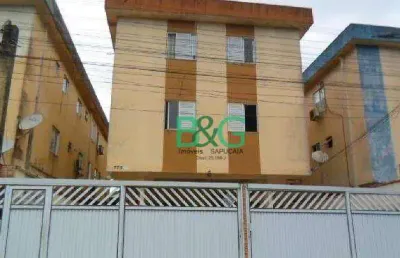 Apartamento à venda, 29 m² por r$ 75.884,78 - esplanada dos barreiros - são vicente/sp