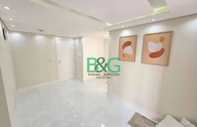 Apartamento garden, 90 m² - venda por r$ 435.000,00 ou aluguel por r$ 3.232,00/mês - vila carmosina - são paulo/sp