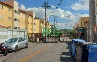 Apartamento com 2 dormitórios à venda, 47 m² por r$ 108.080,77 - parque são joão - votorantim/sp