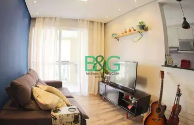 Apartamento com 2 dormitórios à venda, 65 m² por r$ 629.000 - jardim flor da montanha - guarulhos/sp