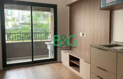 Apartamento com 1 dormitório para alugar, 30 m² por r$ 4.254/mês - moema - são paulo/sp
