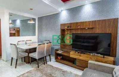 Sobrado com 3 dormitórios à venda, 178 m² por r$ 452.000 - chácara santa maria - são paulo/sp