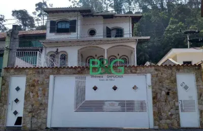 Sobrado com 5 dormitórios à venda, 275 m² por r$ 1.450.000,00 - jardim itacolomy - ribeirão pires/sp