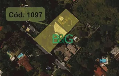 Terreno, 2532 m² - venda por r$ 2.490.000,00 ou aluguel por r$ 15.741,25/mês - granja viana - cotia/sp
