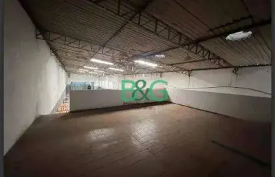 Galpão para alugar, 560 m² por r$ 16.498,00/mês - jardim colorado - são paulo/sp