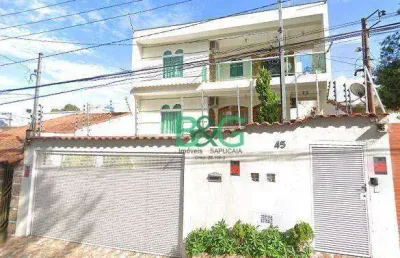 Sobrado, 350 m² - venda por r$ 1.950.000,00 ou aluguel por r$ 10.808,00/mês - jardim independência - são paulo/sp