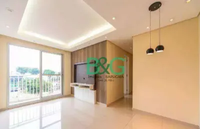 Apartamento com 3 dormitórios à venda, 65 m² por r$ 424.000 - vila homero thon - santo andré/sp