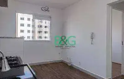 Apartamento com 2 dormitórios à venda, 32 m² por r$ 227.000 - sacomã - são paulo/sp
