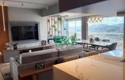Apartamento com 3 dormitórios, 105 m² - venda por r$ 1.900.000,00 ou aluguel por r$ 13.200,00/mês - vila anastácio - são paulo/sp