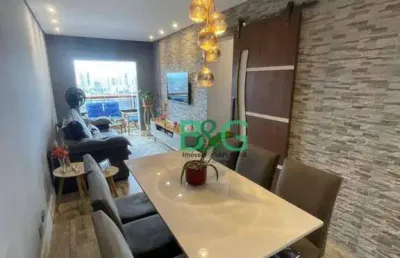 Apartamento à venda, 67 m² por r$ 520.000,00 - vila assunção - praia grande/sp