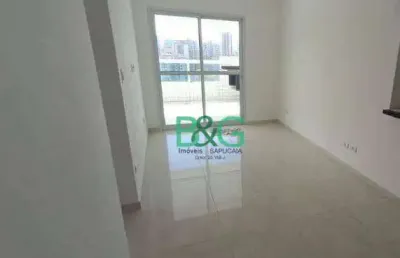 Apartamento com 2 dormitórios à venda, 80 m² por r$ 570.000,00 - caiçara - praia grande/sp