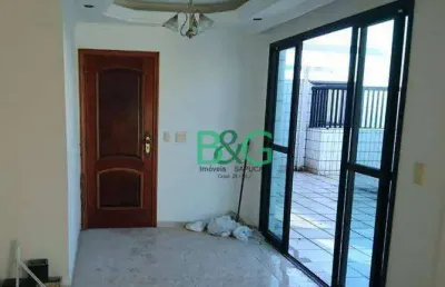 Cobertura com 4 dormitórios à venda, 158 m² por r$ 1.872.000,00 - canto do forte - praia grande/sp