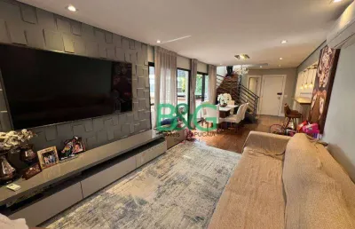 Apartamento duplex com 3 dormitórios à venda, 181 m² por r$ 2.500.000,00 - santo amaro - são paulo/sp