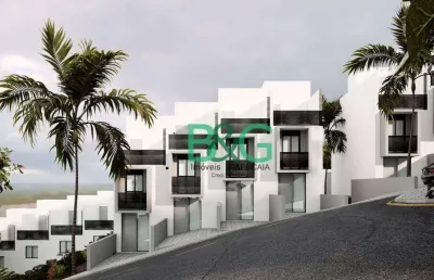Sobrado com 2 dormitórios à venda, 124 m² por r$ 350.000,00 - jardim maria cecília - ferraz de vasconcelos/sp
