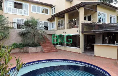 Casa com 4 dormitórios, 517 m² - venda por r$ 1.880.000 ou aluguel por r$ 10.000/mês - chácara eliana - cotia/são paulo