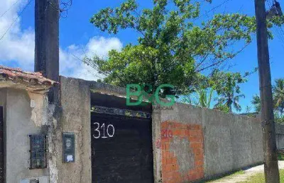 Casa com 2 dormitórios à venda, 254 m² por r$ 261.936,18 - balneário praia do pernambuco - guarujá/sp