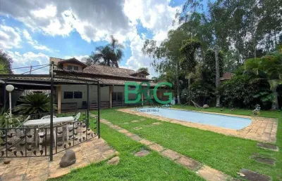 Chácara com 4 dormitórios, 1326 m² - venda por r$ 1.400.000,00 ou aluguel por r$ 11.000,26/mês - fazendinha - carapicuíba/sp