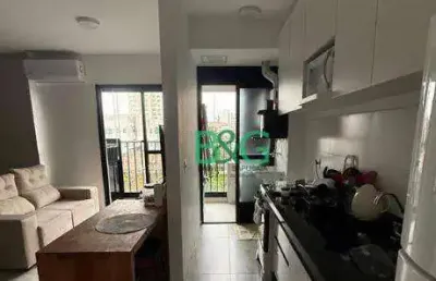 Studio com 1 dormitório para alugar, 40 m² por r$ 3.200/mês - jardim vila formosa - são paulo/sp