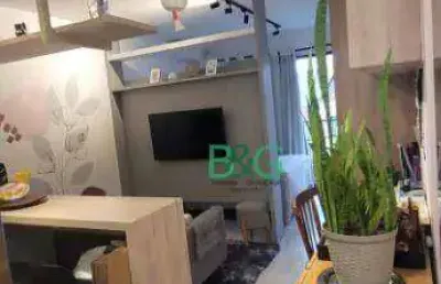 Studio com 1 dormitório à venda, 33 m² por r$ 430.000,00 - mirandópolis - são paulo/sp