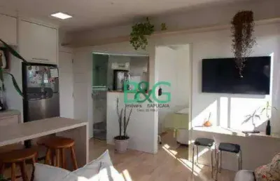 Apartamento com 1 dormitório à venda, 34 m² por r$ 369.000 - santo amaro - são paulo/sp