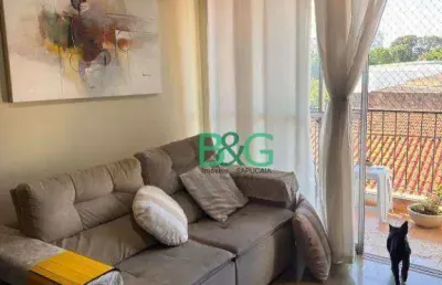 Apartamento com 2 dormitórios à venda, 62 m² por r$ 440.000 - vila mascote - são paulo/sp
