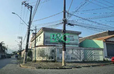 Casa com 2 dormitórios à venda, 52 m² por r$ 137.201,86 - jardim glória - praia grande/sp