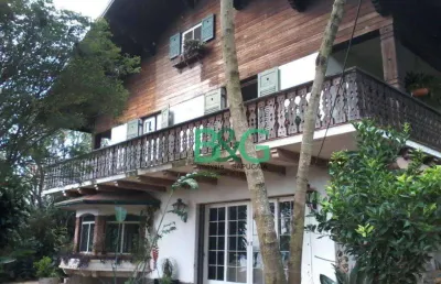 Sobrado com 5 dormitórios à venda, 450 m² por r$ 1.800.000 - guarapiranga - são paulo/sp